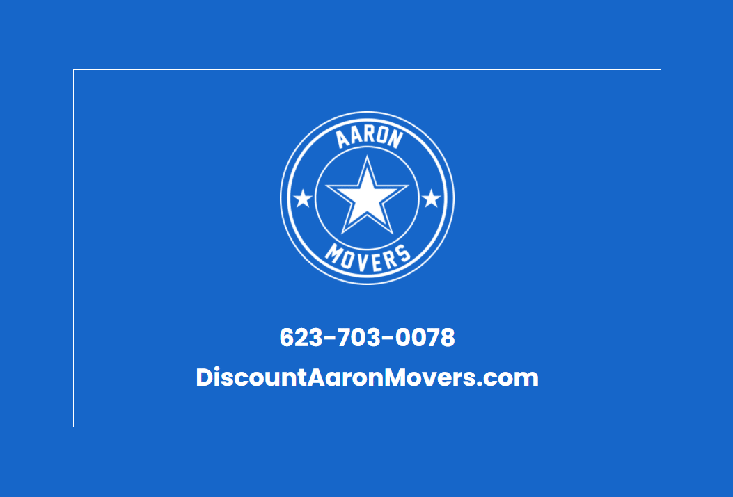 Affordable movers in phoenix az a aaron movers inc 